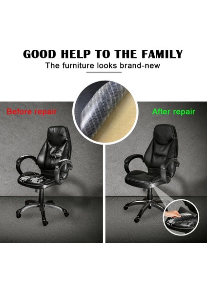 7.6CMX152CM-GRI Pu Deri Kumaş Düzelt Kendinden Yapışkanlı Kumaş Tamir Yaması Mobilya Koltuk Tamir Yamaları Araba Koltuk Düzeltme Yaması Uygulama Için Deri (Yurt Dışından)