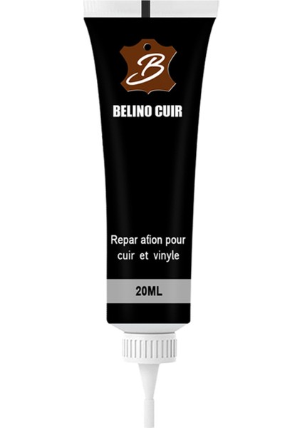 Siyah 20ML Deri Onarım Jeli Araba Koltuk Ev Deri Tamir Boya Onarım Kremi Pasta Deri Temizleyici (Yurt Dışından)