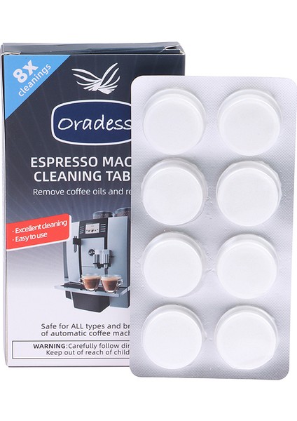 Resim Olarak Makine Temizleme Tableti, Köpüren Tablet Kireç Çözücü Yağ Sökücü Çok (Yurt Dışından)