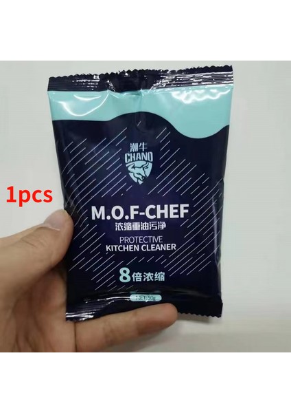 50G 1 Adet Konsantre Ağır Yağ Kir Temizleme Tozu Mutfak Davlumbazı Etkili Bir Şekilde Çözünen Temizlik Maddesi Kaldırır (Yurt Dışından)