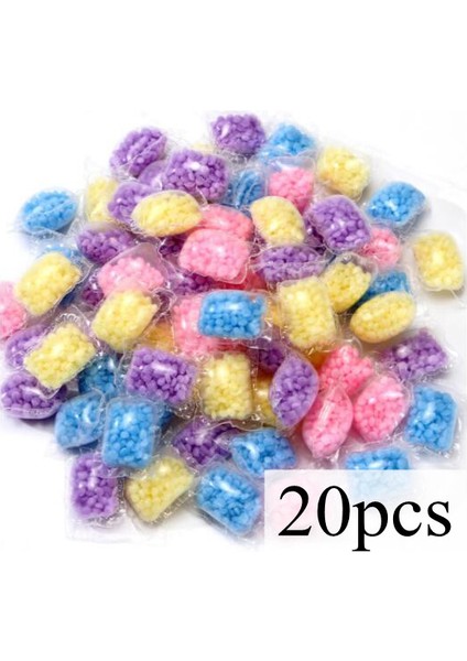 20 Paket Karışık 20 Parça Çamaşır Kokusu Boncuk Granül Suda Çözünür Yumuşatıcı Kapsül Çamaşır Kokusu Arttırıcı Kıyafetler Aromaterapi (Yurt Dışından)