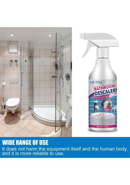 60ML Mutfak ve Banyo Temizleyici Sprey Güçlü Durulama Içermeyen Köpük Temizleyici Yağ Çözücü Temizleyici Leke Çıkarıcı Köpük Temizleyici (Yurt Dışından) modelleri