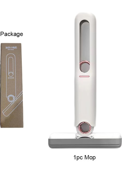 F'yi Ayarla Taşınabilir Mini Sıkma Mop Ev Mutfak Araba Temizlik Mopu Masa Temizleyici Cam Sünger Temizlik Aleti Ev Temizlik Malzemeleri (Yurt Dışından)