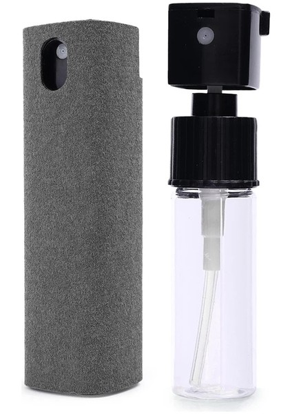 Gri (Sıvı Yok) Ione Ekran Temizleyici Sprey Bilgisayar Ekranı Toz Alma Mikrofiber Bez Seti Temizlik Aracı Temizlik Sıvısı Olmadan (Yurt Dışından)