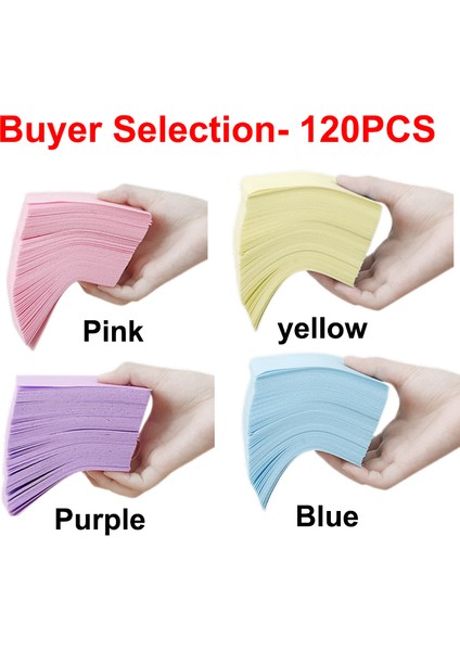 SET3-120 Adet Ev Tuvalet Temizliği Için Tuvalet Temizleyici Levha Süpürme Ev Yapımı Tuvalet Temizliği Ev Hijyeni Tuvalet Dezenfektanı Sarı Kir Tuvalet Temizleme Aracı (Yurt Dışından)