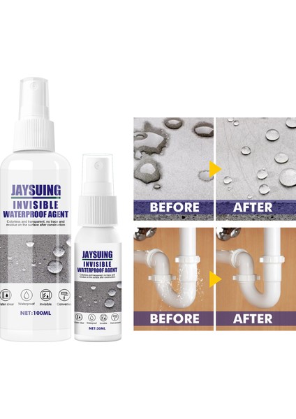 30ML Sızdırmazlık Sprey Kaplama Sıvı Su Geçirmez Güçlü Yapışkanlık Sprey Sızıntı Su Sızıntı Onarım Sızdırmazlık Tıkama Ev Araçları (Yurt Dışından) fiyatları
