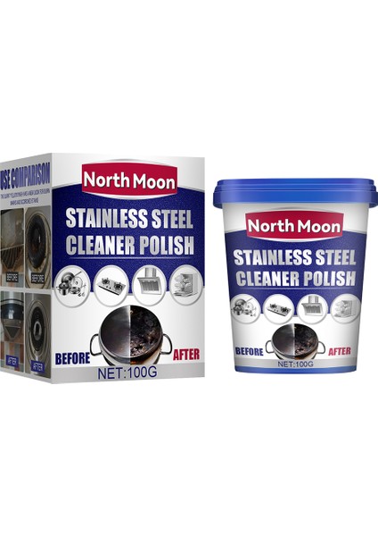 Kutulu Temizlik Macunu Ev Tipi Paslanmaz Çelik Temizlik Macunu Çok (Yurt Dışından)