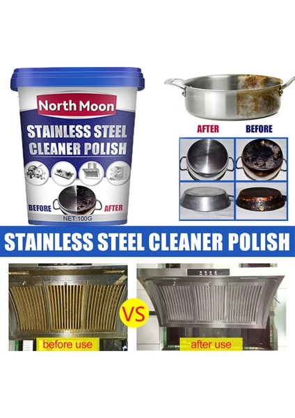 Kutulu Temizlik Macunu Ev Tipi Paslanmaz Çelik Temizlik Macunu Çok (Yurt Dışından) fırsatları