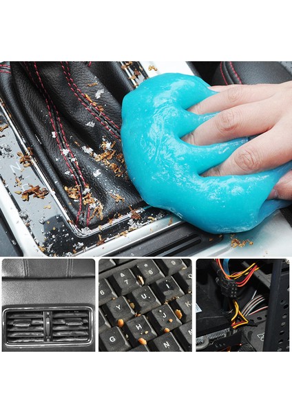 Mavi 60ML Toz Kil Toz Klavye Temizleyici Oyuncaklar Temizleme Jeli Araba Jel Çamuru Seti USB Için Laptop Temizleyici Yapışkan Glu (Yurt Dışından) indirimleri