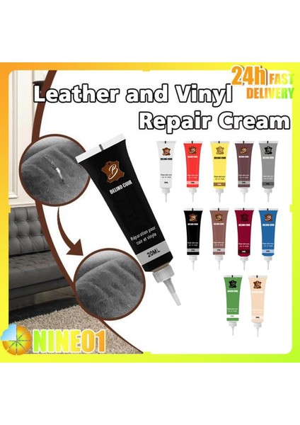Beyaz 20ML Deri Tamir Jeli Renk Tamir Ev Araba Koltuk Deri Tamamlayıcı Tamir Yenileme Kremi Pasta Deri Vinil Boyaları (Yurt Dışından) indirimleri
