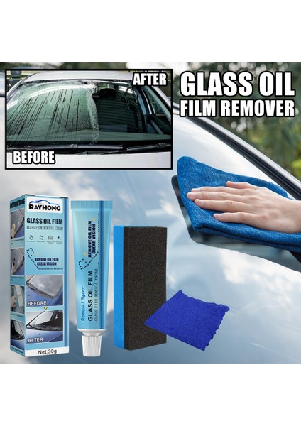 30G Cam Yağı Filmi Temizleme Otomatik Araba Cam Parlatma Cam Yağı Filmi Kaldırıcı Su Lekeleri Temizleme Yağ Filmi Çıkarıcı Banyo Için (Yurt Dışından) fırsatları