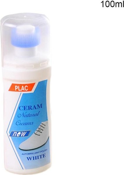 Göstermek 100ML Beyaz Ayakkabı Temizleyici Spor Ayakkabılar Casual Deri Temizleme Aracı Temizleme Beyazlatma Ayakkabılar Ev Temizlik Malzemeleri (Yurt Dışından)