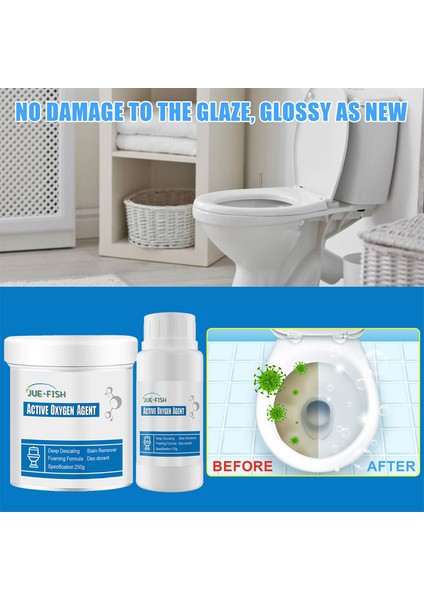 250G Tuvalet Aktif Oksijen Ajanı: Ev Tuvalet Temizliği Tuvalet Temizleyicisi, Tuvalet Taşı ve Dezenfektan Temizleyici (Yurt Dışından) fiyatları