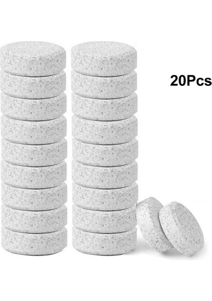 20 Adet Çoklu Köpük Sprey Konsantre Temizleyici Ev Tuvalet Taze Tutucu Temizleyici Lavanta Temizleyici Temizlik Klor Tablet Temiz Lekeler (Yurt Dışından)