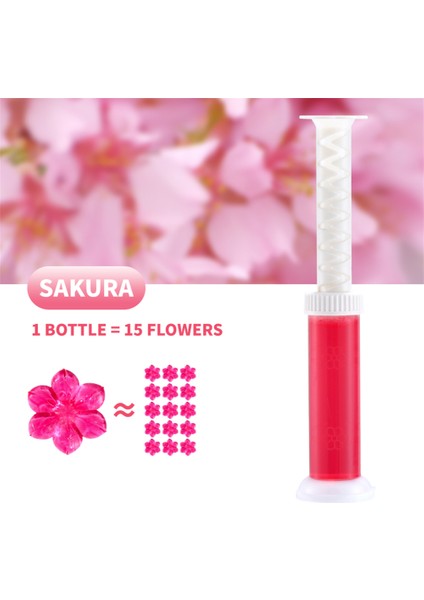 03 Bir 1pc Tuvalet Temizleyici Jel Deodorantı Hava Temizleyici Aromatik Çiçek Iğnesi Deterjan Küçük Çiçek Tuvalet Kokusu Deodorantı (Yurt Dışından)