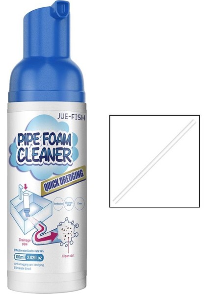 60ML 60ML Boru Köpük Temizleyici Kanal Temizleyici Hızlı Köpük Spreyi Güçlü Temizlik Banyo Mutfak ve Tuvalet Için (Yurt Dışından)