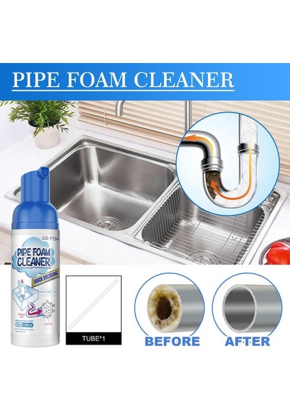 60ML 60ML Boru Köpük Temizleyici Kanal Temizleyici Hızlı Köpük Spreyi Güçlü Temizlik Banyo Mutfak ve Tuvalet Için (Yurt Dışından) fiyatları