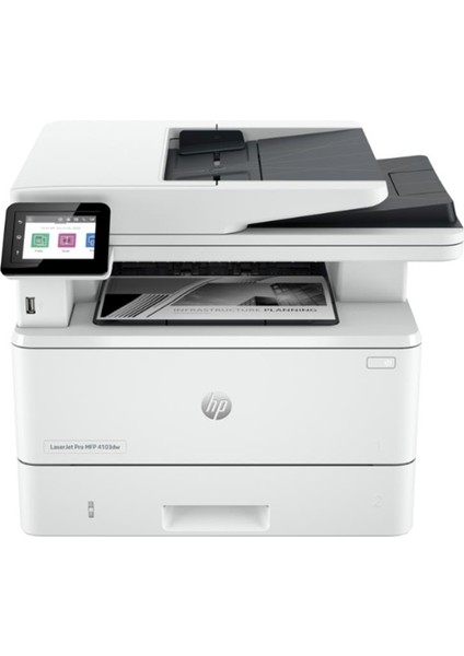 2Z627A Laserjet Pro Mfp M4103DW Yaz/tar/fot/dub/wıfı