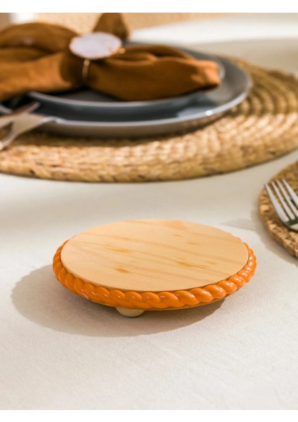 Lcw Home Açık Kahverengi Ahşap Sunum Tahtası 15 cm
