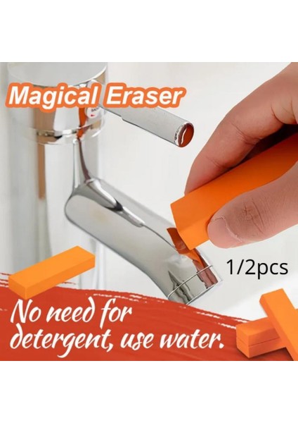1 Parça Kolay Kireç Çözücü Pas Sökücü Banyo Cam Kauçuk Silgi Ev Için Mutfak Temizlik Taşlama Araçları Aksesuarı (Yurt Dışından) fiyatları