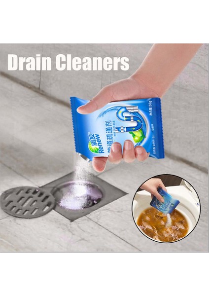 Güçlü Lavabo Açıcı Çubuklar Kanalizasyon Dezenfeksiyonu Kokusuz Kanalizasyon Tıkacı Temizleyici Dezenfektan Temizlik Tozu (Yurt Dışından) fırsatları