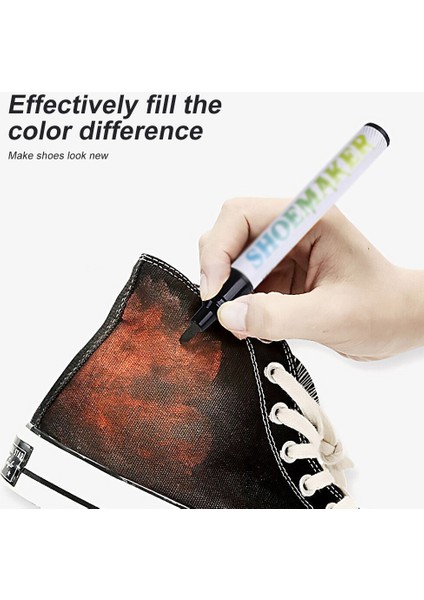 Karartma Kalemi Ayakkabı Lekeleri Temizleme Spreyi Bez Ayakkabı Onarım Kalemi Anti-Oksidasyon Eşleşen Renk Beyaz Sarı Ayakkabı Beyazlatma Temizlik (Yurt Dışından) fırsatları