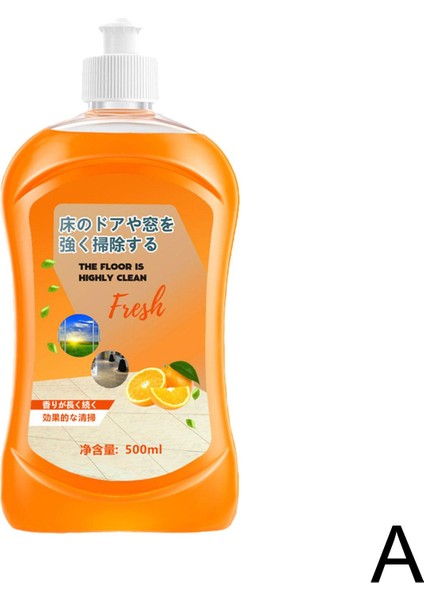Turuncu 500ML Güçlü Dezenfeksiyon Zemin Temizleyici Ahşap Zemin Lekesi Çıkarıcı Temizleme Parlatma Parlatma Onarma Çizik Aracı (Yurt Dışından)