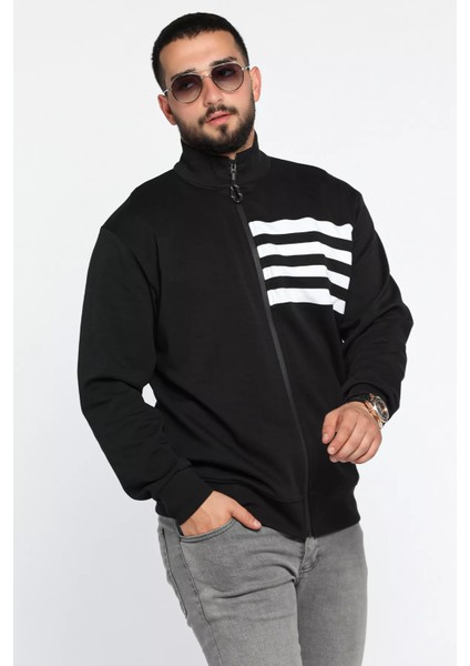 Dik Yaka Fermuarlı Erkek Sweatshirt fiyatları