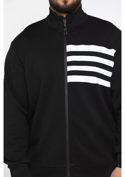 Dik Yaka Fermuarlı Erkek Sweatshirt fırsatları