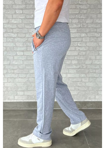 Ön Cep Fermuarlı Düz Paça Erkek Eşofman Altı fiyatları