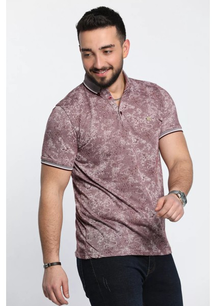 Desenli Polo Yaka Erkek Tişört modelleri