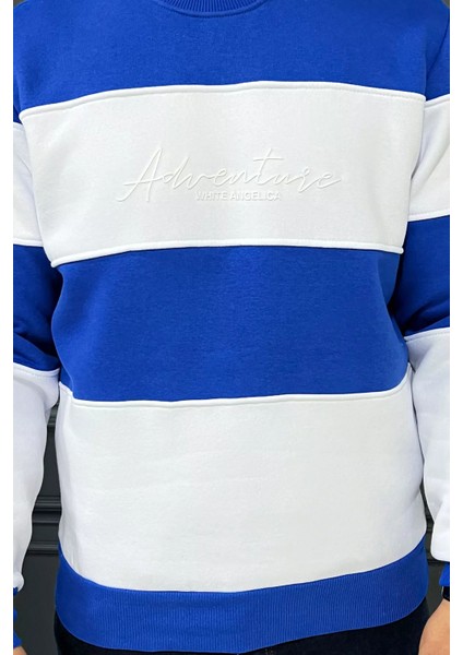 Bisiklet Yaka Üç Iplik Şardonlu Renk Garnili Erkek Sweatshirt fırsatları