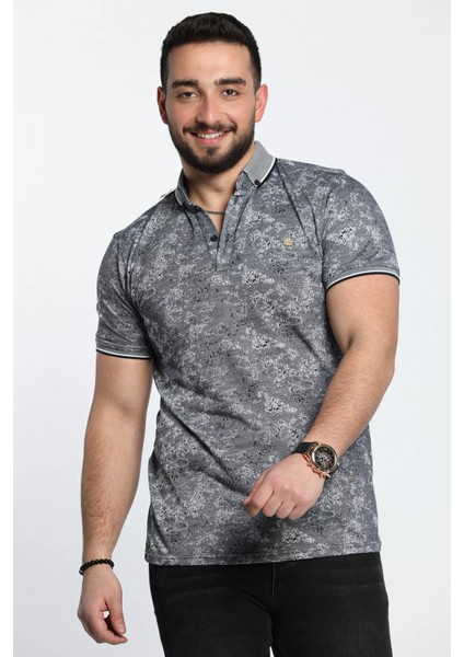 Desenli Polo Yaka Erkek Tişört modelleri
