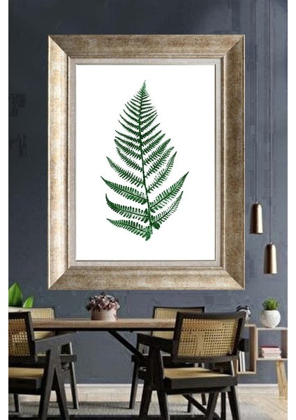 Gümüş Çerçeveli Paspartulu Tablo NM2166