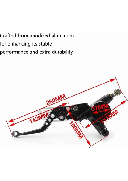 Altın ​​stil C Aksesuarları Kolu Kolu Hidrolik Debriyaj Fren Pompası Ana Silindir Motosiklet Yarışı Evrensel Honda Yamaha Kawasaki Için (Yurt Dışından) indirimleri