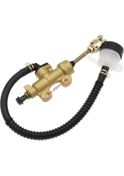45MM Altın Tarzı Unvirsal Gold Motosiklet Dirt Pit Bike Atv Arka Fren Hidrolik Ana Yağ Silindiri (Yurt Dışından)