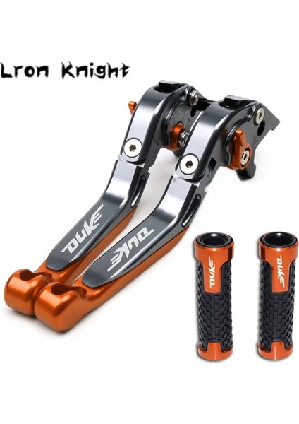 Logo Rc Bir Stil Ktm 125DUKE 200DUKE 250DUKE 390DUKE RC125 RC200 RC390 Rc Duke Motosiklet C Ayarlanabilir Fren Debriyaj Kolları (Yurt Dışından)