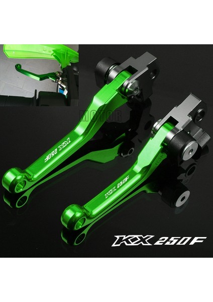 Gri Stil Kawasaki KX250F KX250 Kx 250 F 250F C Motosiklet Motoru Dirt Bike Dirtbike Motokros Pivot Fren Debriyaj Kolları (Yurt Dışından) fırsatları