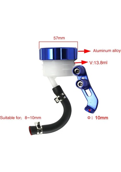Altın Tarzı Zs Yarış C Alüminyum Motosiklet Ön Fren Hidroliği Haznesi Debriyaj Tankı Yağ Sıvısı Kupası Honda Kawasaki Suzuki Yamaha (Yurt Dışından) fırsatları