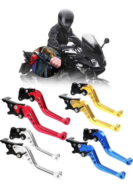 Kırmızı Stil 1 Çift Alaşım Motosiklet Fren Kolu Evrensel Motosiklet Modifikasyonu Için Fit C Motosiklet Debriyaj Kampana Fren Kolu Kolu (Yurt Dışından) fiyatları