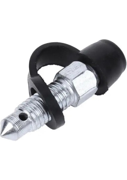 10X1MM Gümüş Tarzı Vodool Araba Aksesuarı Oto Araba Motosiklet Fren Pompası Fren Kaliper Hava Alma Egzoz Vidası Nipel Yüksek Li Toz Kapağı (Yurt Dışından) modelleri