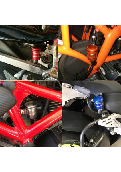Siyah Stil C Motosiklet Fren Hidroliği Rezervuarı Debriyaj Tankı Silindir Ana Yağ Kupası Aprilia Ducati Honda Kawasaki Suzuki Triump Yamaha (Yurt Dışından) modelleri