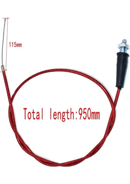 SARI-950MM Tarzı Kir Pit Bike Motocross XR50 CRF50 CRF70 Klx Için Motosiklet Gaz Kablosu Düz Bağlantı (Yurt Dışından) fırsatları