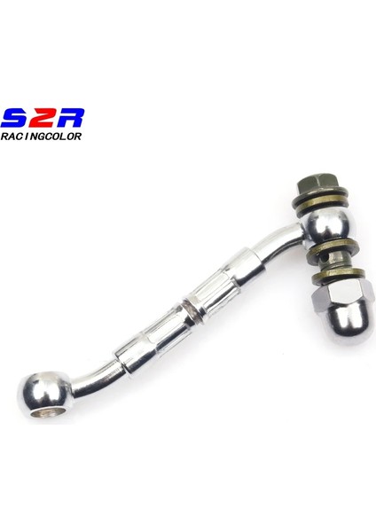 S2R Motosiklet Modifiye Hidrolik Fren Hortumu Hattı Yamaha Honda Bmw Evrensel Uzatın Montaj Parçaları Için Konektörü Uzatın (Yurt Dışından)
