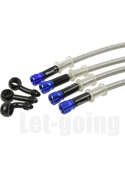 Gümüş Cıvata M10X1.25 Stili An3 Fren Hortumu Alüminyum Motosiklet Motor Bisikleti Hidrolik Fren Yağı Hortumu Tüp Boru Hattı Banjo Montaj Cıvatası Derecesi (Yurt Dışından) indirimleri