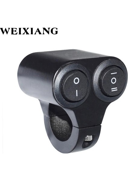 Model G Stili 22MM Alüminyum Açık Kapalı Açık Motosiklet Atv Gidon Kontrol Anahtarı Düğmesi Motosiklet Far Tehlikesi Fren Sis Lambası Anahtarları (Yurt Dışından) modelleri