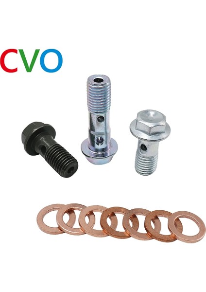 Hava Alma Vidası Stili M10*1.25 Fren Ana Silindir Yağ Hortumu Vidası Banjo Cıvatası Motosiklet Evrensel Tüp Boru Vidaları Cıvata M10*22**32*1.25 (Yurt Dışından) modelleri