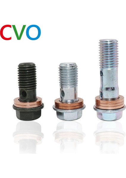 Hava Alma Vidası Stili M10*1.25 Fren Ana Silindir Yağ Hortumu Vidası Banjo Cıvatası Motosiklet Evrensel Tüp Boru Vidaları Cıvata M10*22**32*1.25 (Yurt Dışından) fırsatları