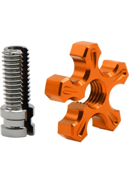 Mavi 8mm Tarzı * 1.25 Evrensel Motosiklet C Alüminyum Debriyaj Kablosu Tel Ayarlayıcı Kawasaki AR125LC EN500 Er6-F Er6-N GPX250 GPX600 (Yurt Dışından)