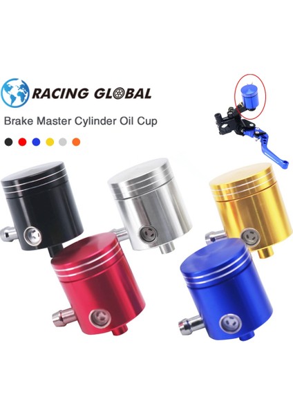 Zs Altın Stili Alcon-Yamaha Motosiklet Ön Fren Hidroliği Rezervuarı Debriyaj Silindir Tankı Yağ Sıvısı Kupası Yamaha Cf X8 Vfr Domınar 400 Fjr (Yurt Dışından) fiyatları